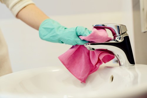 Commercial office cleaning service in Highbury