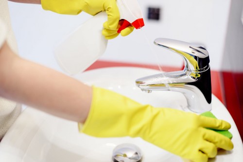 Commercial carpet cleaning service for a Highbury business premises