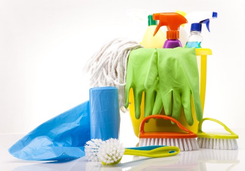 Local cleaning service handling a period property in Highbury