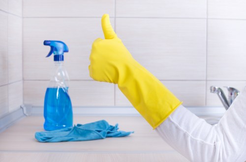 Thorough deep cleaning in a Highbury residential property