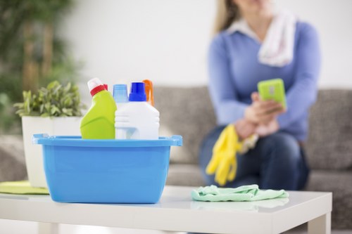 Window cleaning equipment used for properties in Highbury