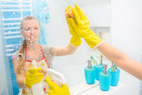 Deep cleaning service for a Highbury kitchen and living space