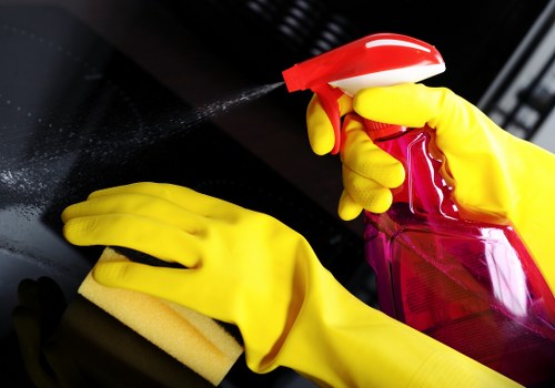 Bathroom cleaning for a rented property in Highbury