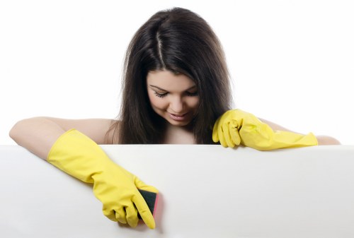 Local cleaning team handling a deep clean in Highbury